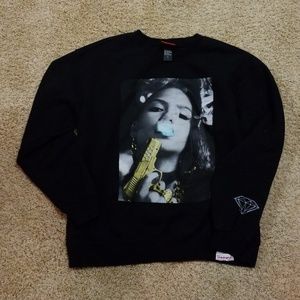 MENS DIAMOND SUPPLY CO. CASSIE SWEATSHIRT LARGE